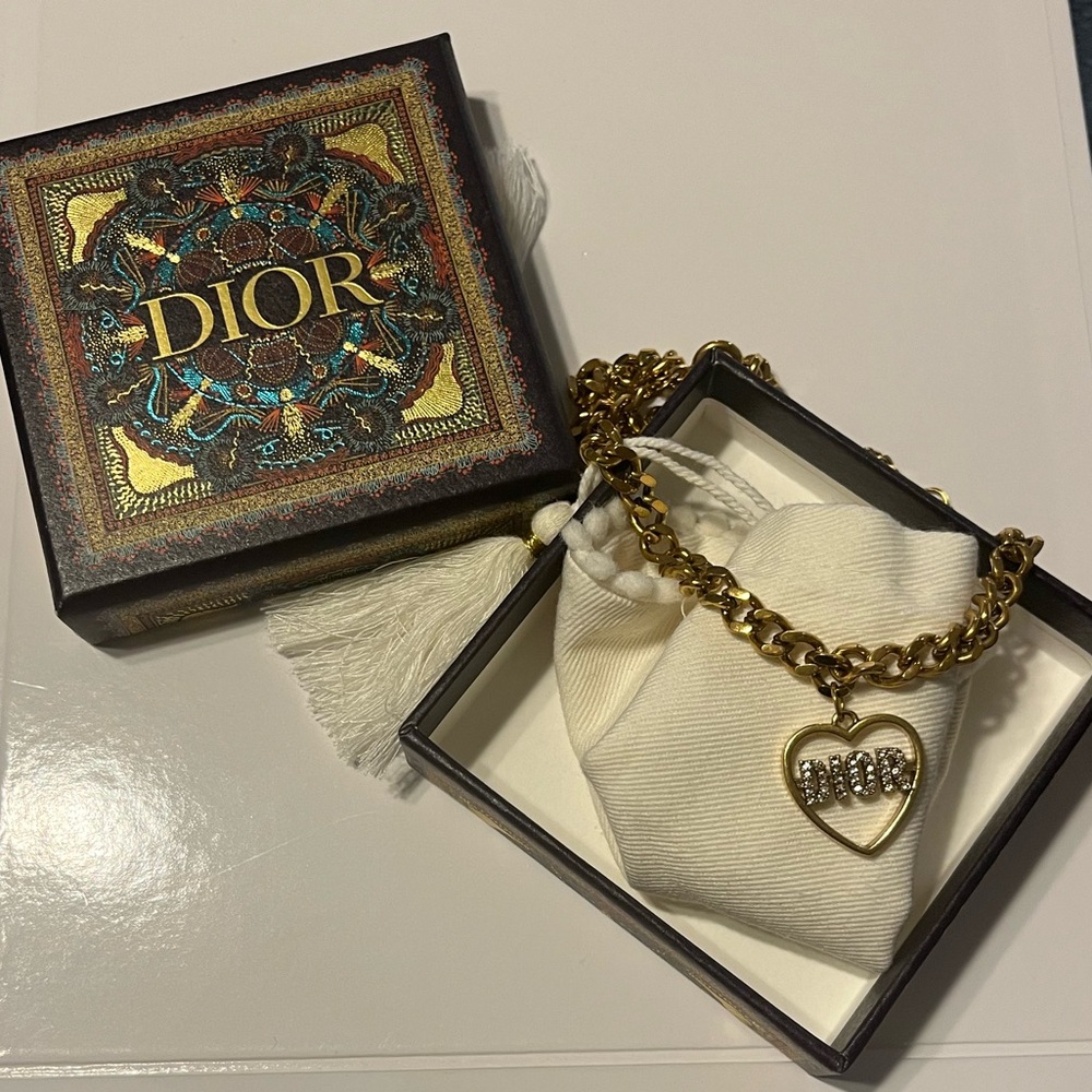 Repurposed Dior Necklace
